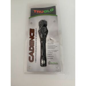 TRUGLO Cadence Vibration-Dampening 8" Hunting Archery Bow Stabilizer, Carbon